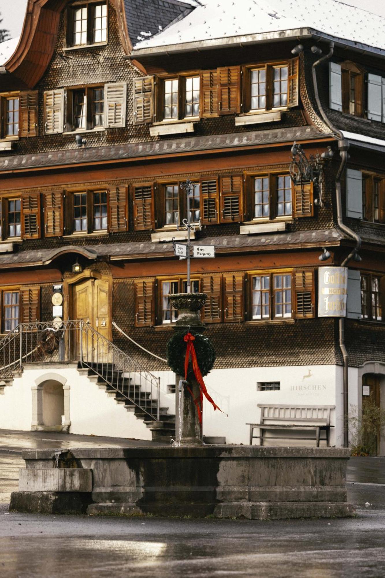 Hirschen - Fine Hotel, Restaurant & Spa Шварценберг-им-Брегенцервальд Экстерьер фото